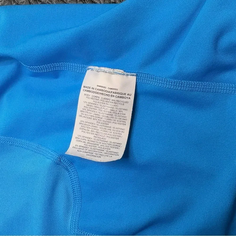 Nike Vibrant Blue Women's Tank Top Sz L